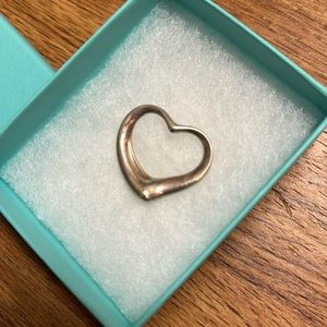 Tiffany Open Heart Charm